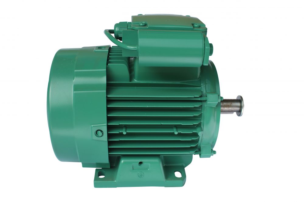 Single-phase turbine motor